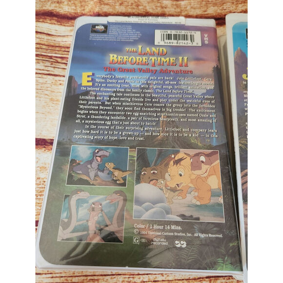 The Land Before Time #2 and‎ 4 Vhs Tapes - Picture 5 of 11